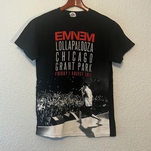 Eminem Lollapalooza 2014 Chicago Shirt